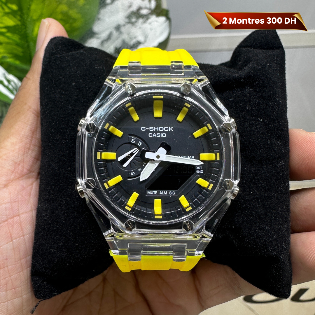 G-Shock Ceinture jaune