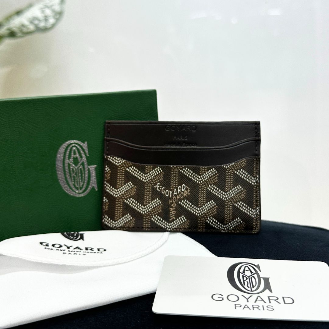 Porte-monnaie Goyard Marron Foncé