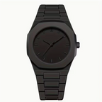 Montre Noir Minimaliste